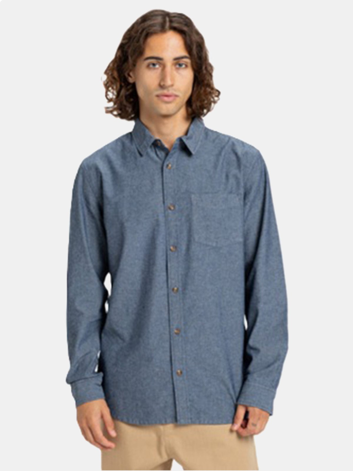 CAMISA MANGA LARGA HOMBRE QUIKSILVER CHAMBRAYLS SHIRT - 1