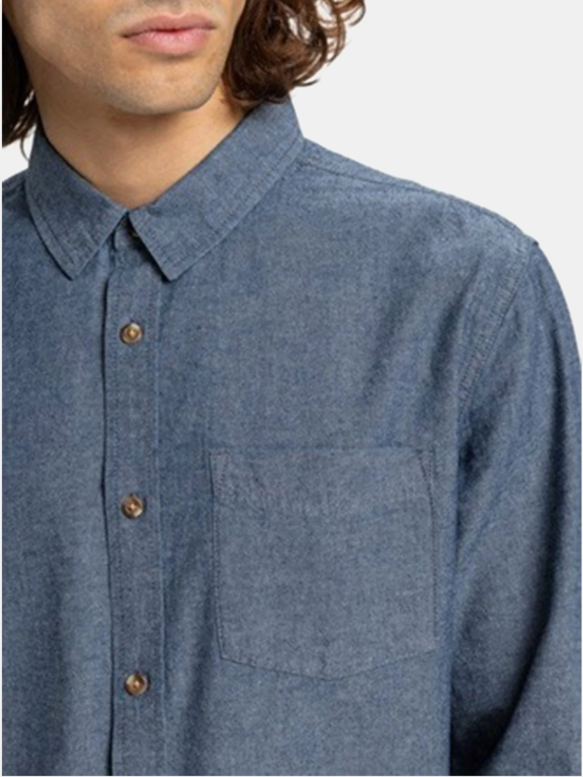 CAMISA MANGA LARGA HOMBRE QUIKSILVER CHAMBRAYLS SHIRT - 5