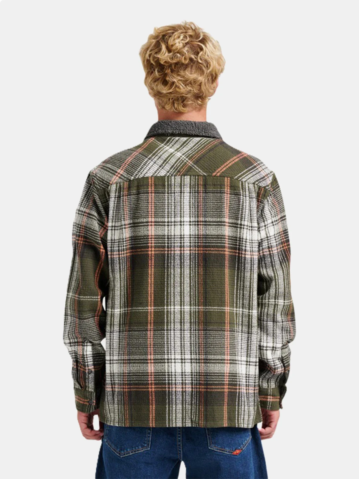 CASACA HOMBRE QUIKSILVER CAMPO ZIP FLANNEL - 2