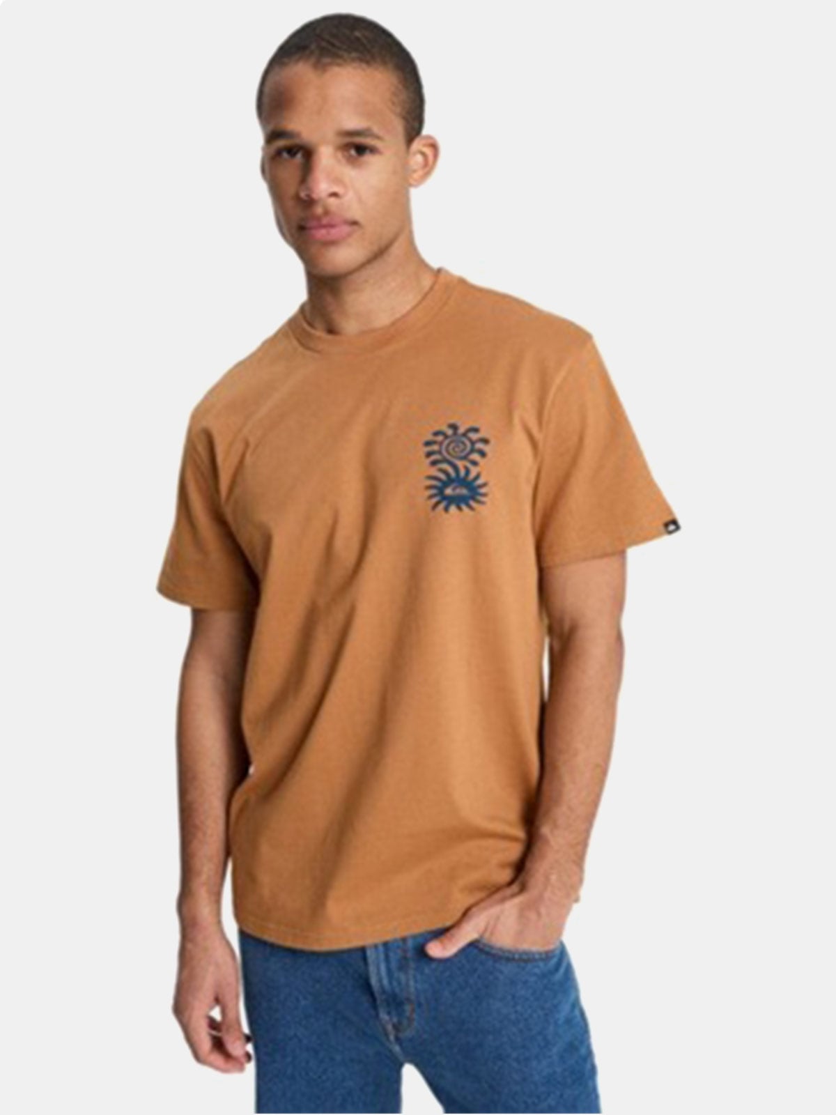 POLO MANGA CORTA HOMBRE QUIKSILVER EVO BLOSSOM OF PEACE - 1
