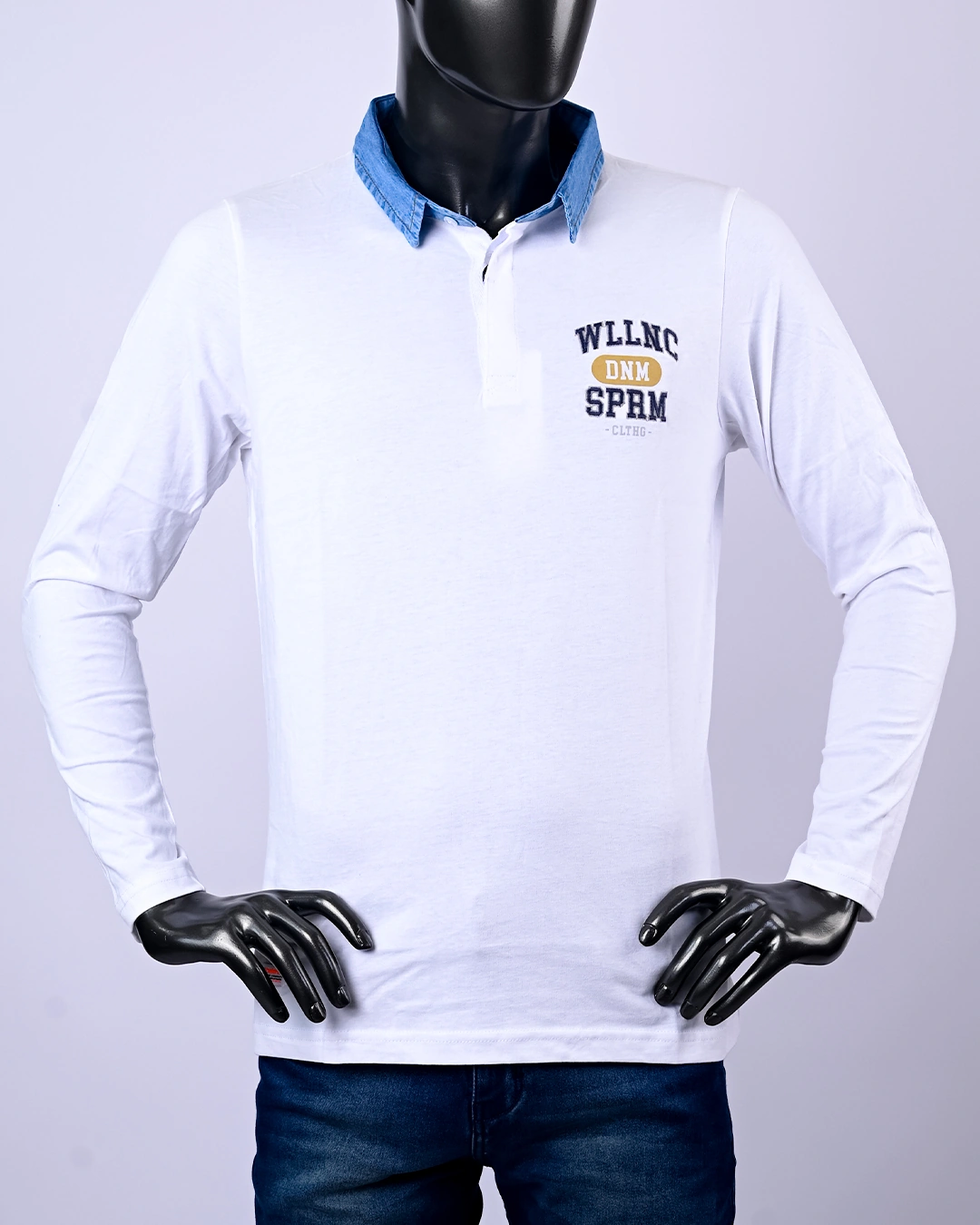 POLO BOX MANGA LARGA HOMBRE WOALLANCE DELTA - 1