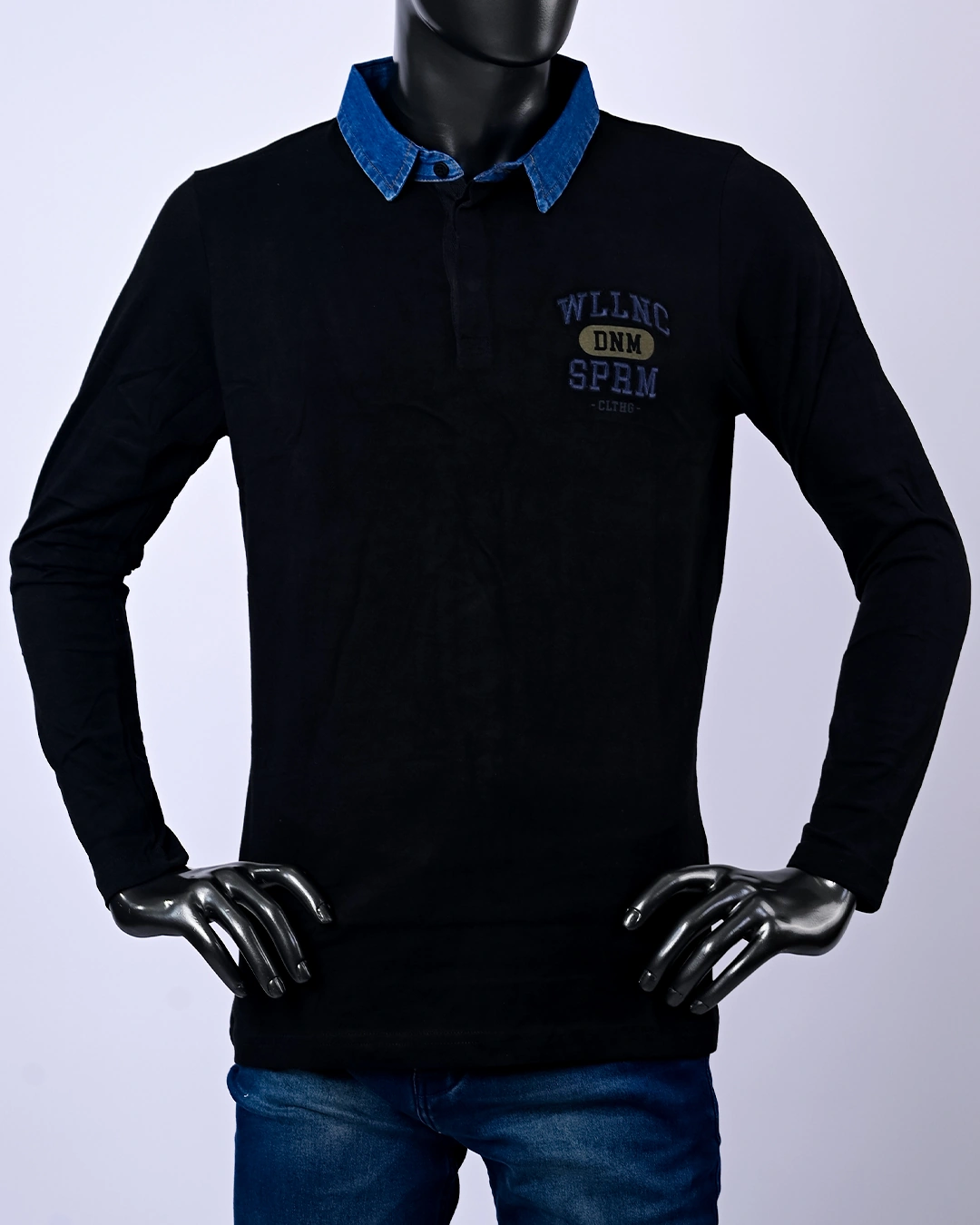 POLO BOX MANGA LARGA HOMBRE WOALLANCE DELTA - 1