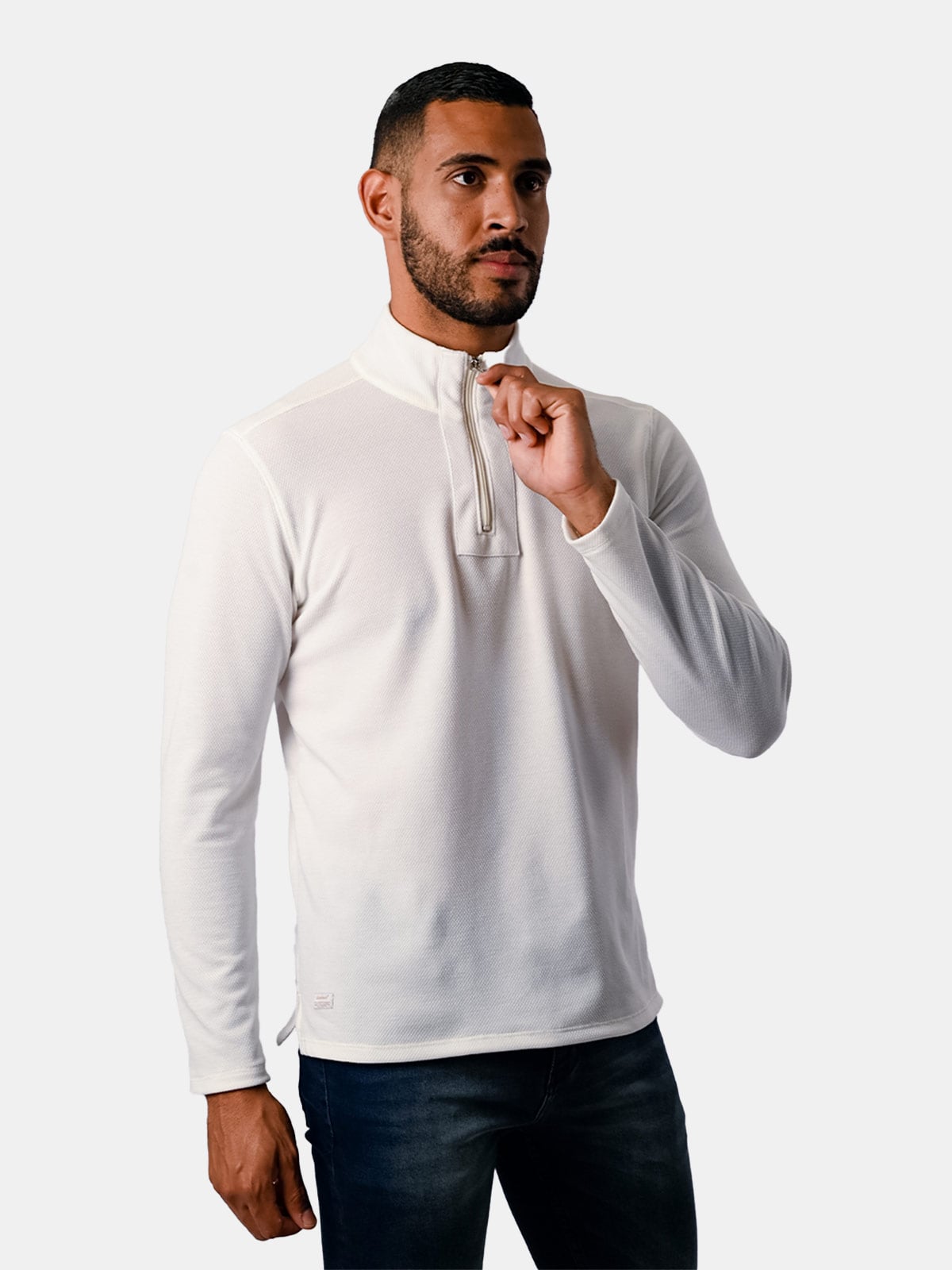 POLO MANGA LARGA HOMBRE BLACKOUT SLATER - 1