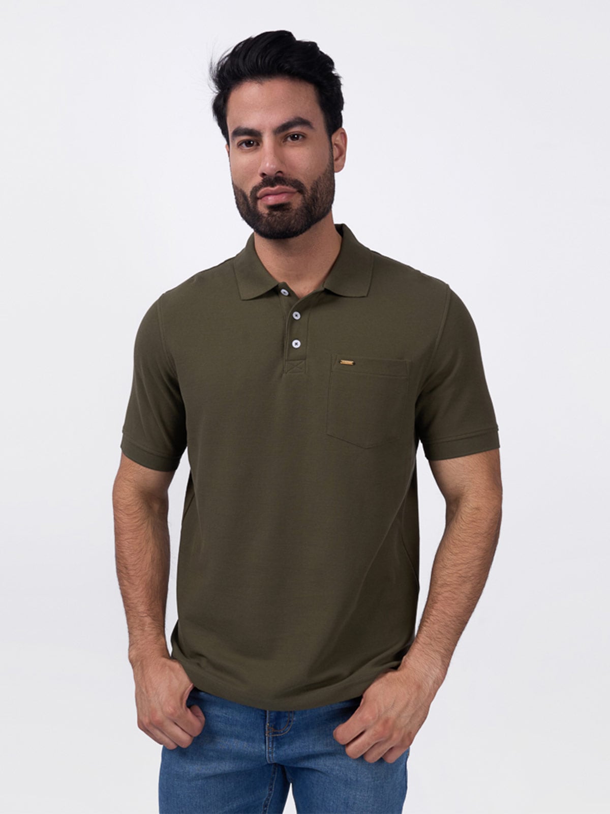 POLO MANGA CORTA HOMBRE BRONCO BENN  - 1