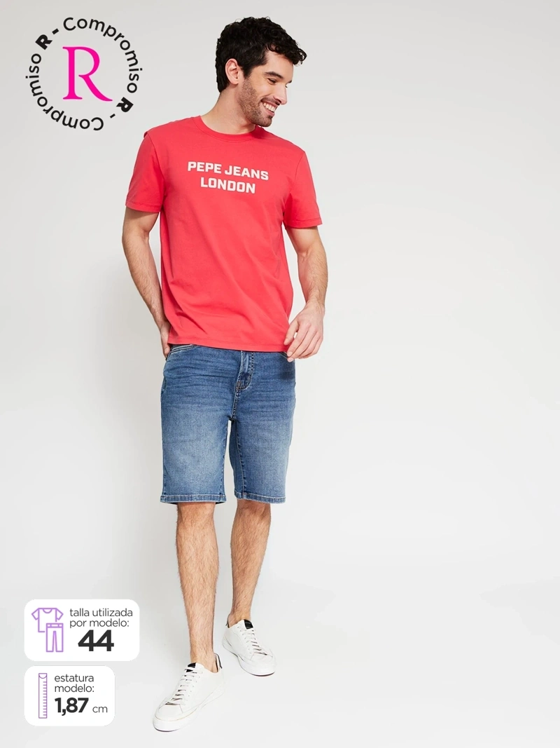SHORTS ALGODÓN SLIM HOMBRE AERO - 1