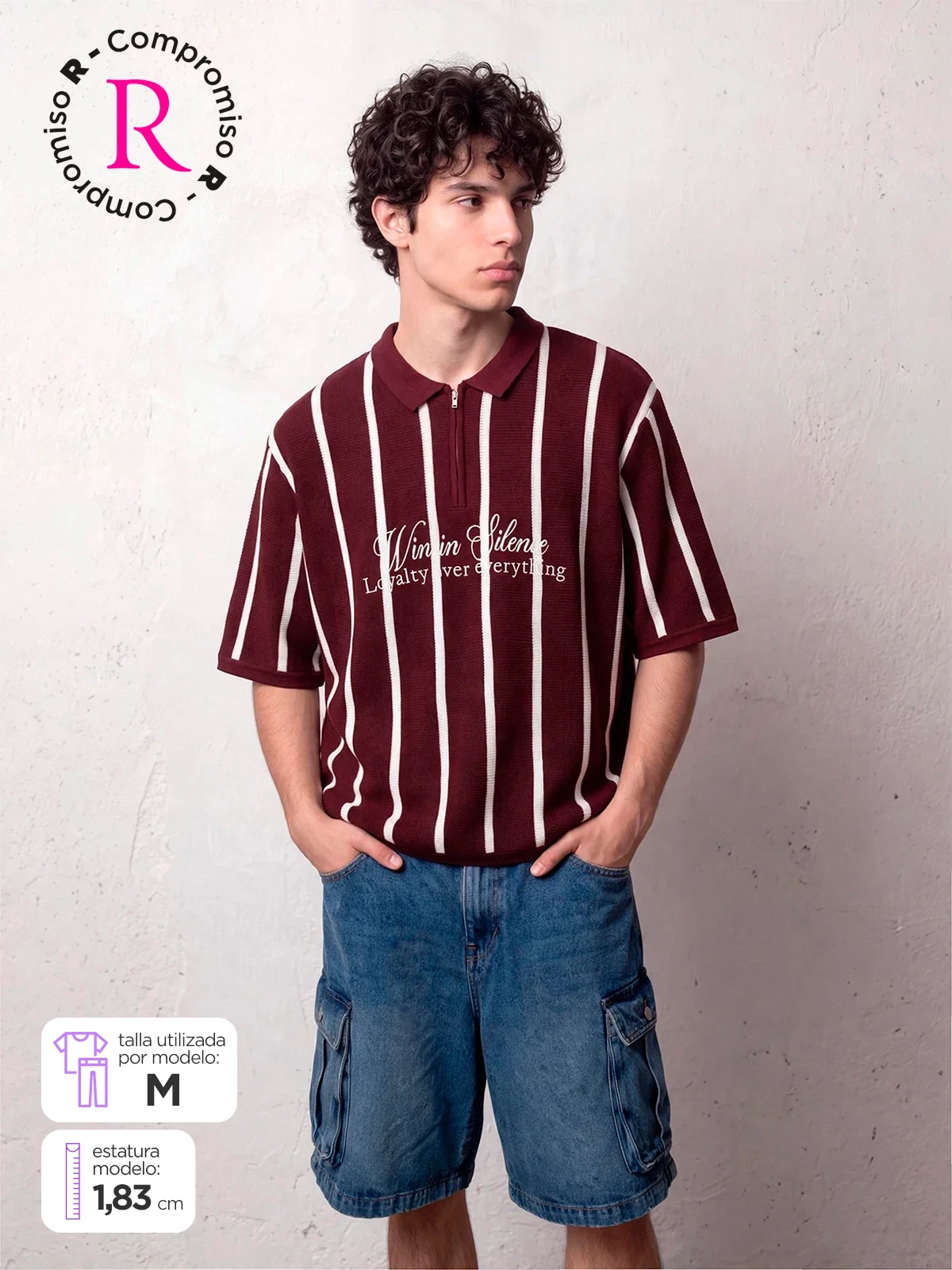 POLO MANGA CORTA HOMBRE INDEX - 1