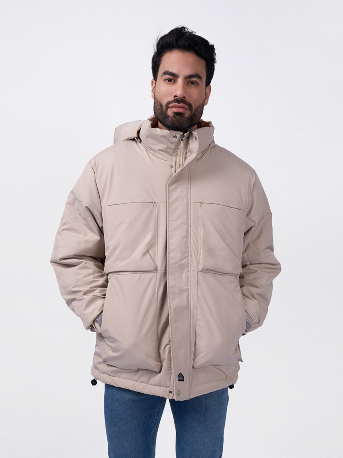 CASACA HOMBRE BRONCO MASARU CAPUCHA - 1