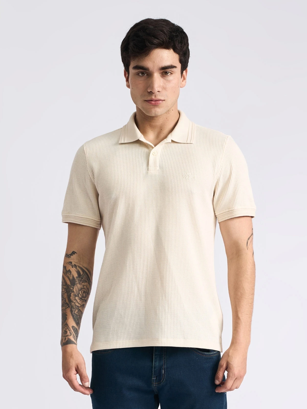 POLO MANGA CORTA BOXY FIT HOMBRE PARADA 111 ARCANGEL - 1