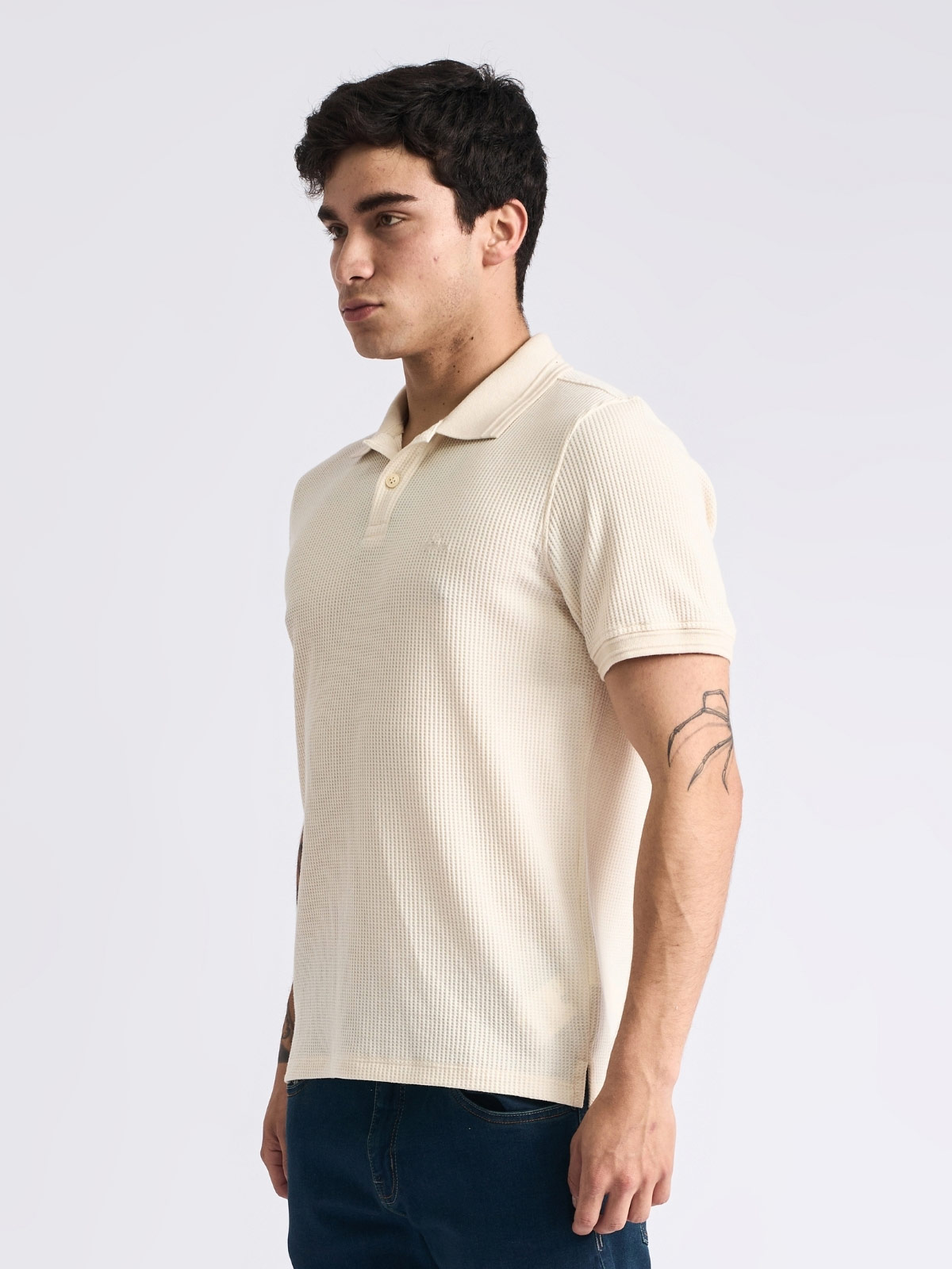 POLO MANGA CORTA BOXY FIT HOMBRE PARADA 111 ARCANGEL - 3
