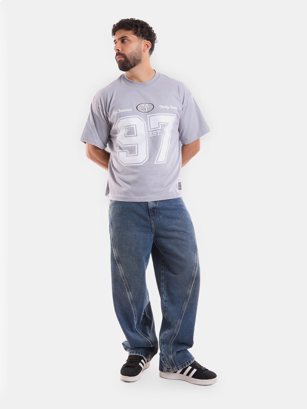 POLO MANGA CORTA BOXY FIT HOMBRE METAL JEANS SEVEN - 3