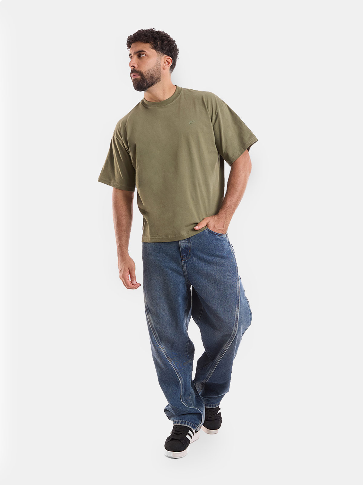 POLO MANGA CORTA BOXY FIT HOMBRE METAL JEANS TEO - 3