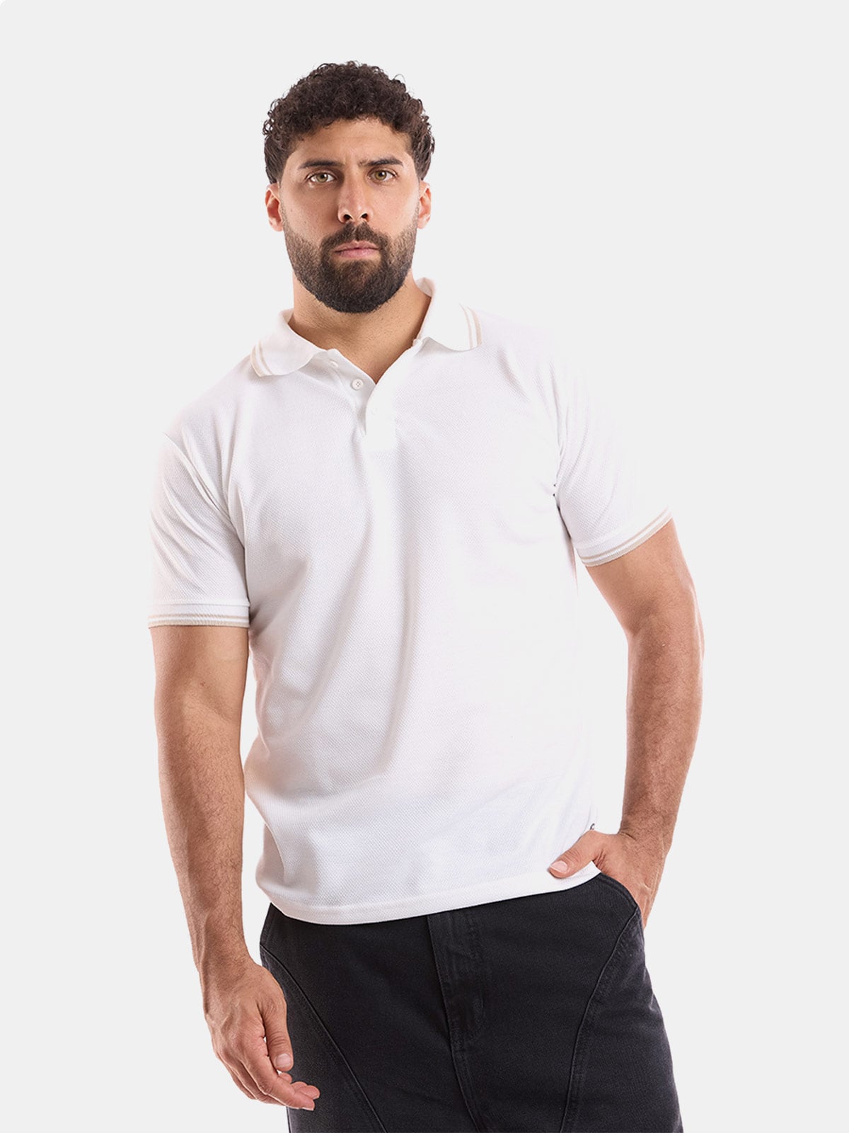 POLO MANGA CORTA REGULAR FIT HOMBRE METAL JEANS NORRIE - 1