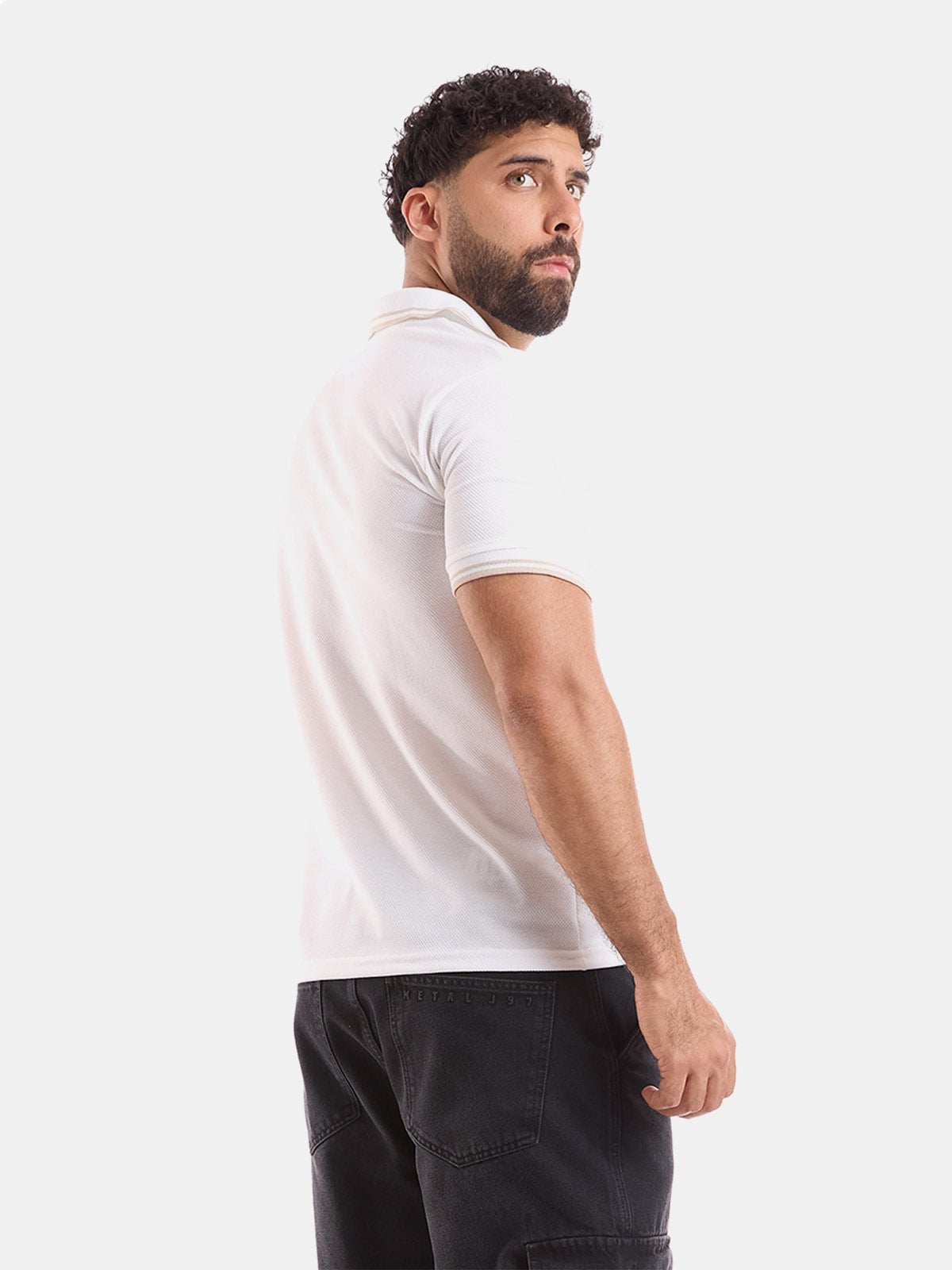 POLO MANGA CORTA REGULAR FIT HOMBRE METAL JEANS NORRIE - 2