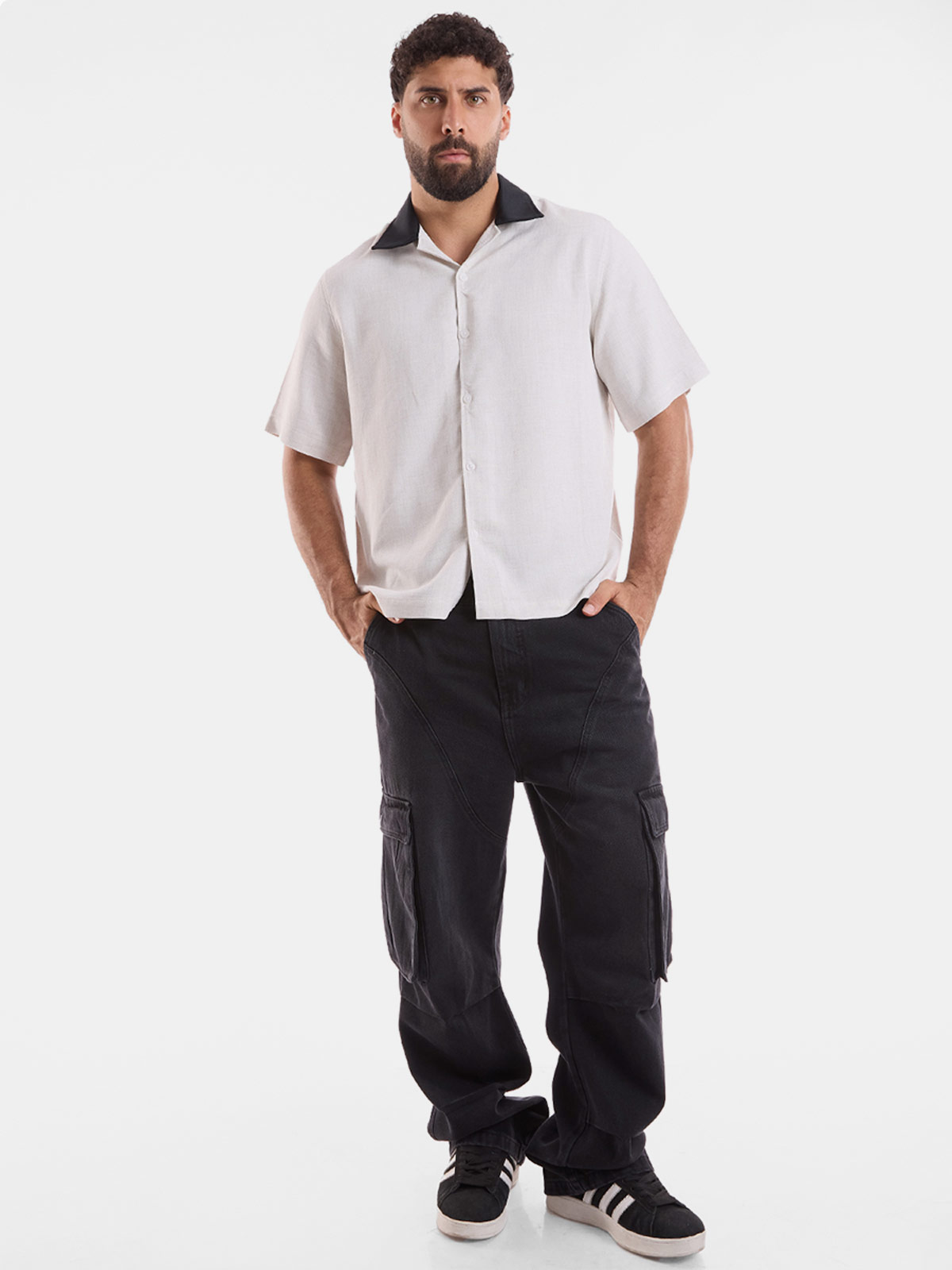 CAMISA MANGA CORTA BOXY FIT HOMBRE METAL JEANS LEWIS - 4
