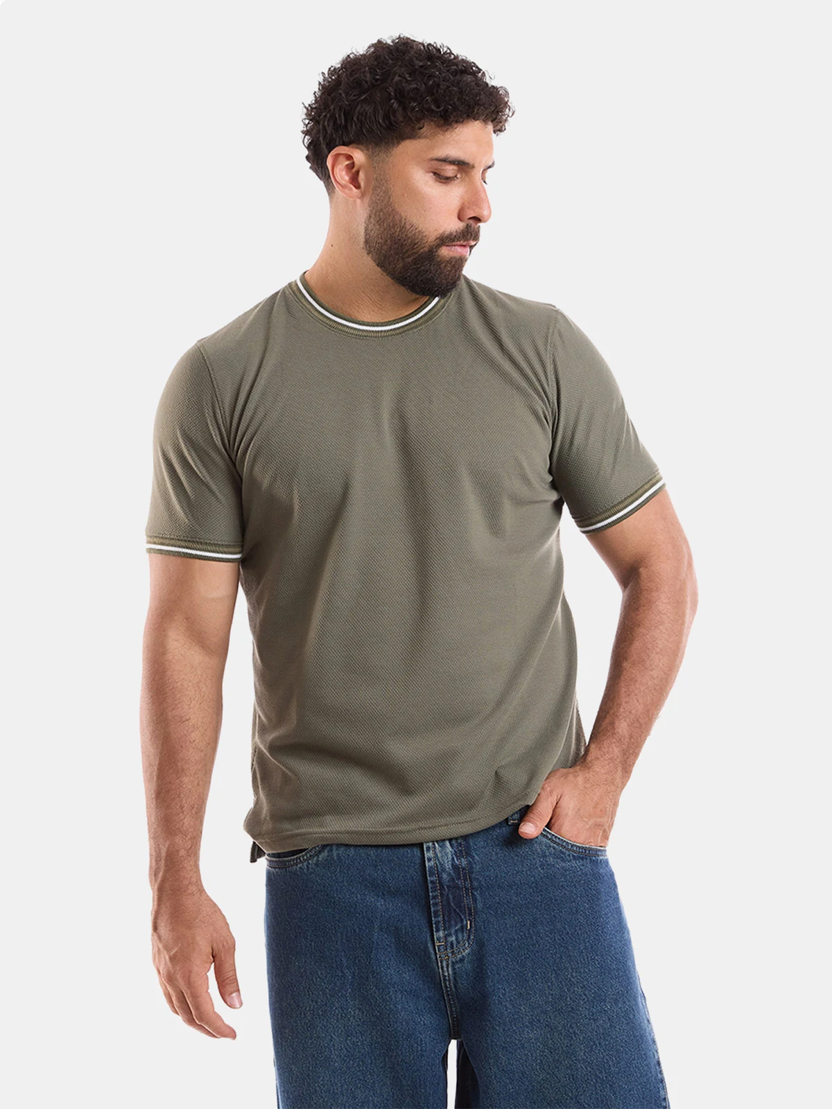 POLO MANGA CORTA REGULAR FIT HOMBRE METAL JEANS NEON - 1