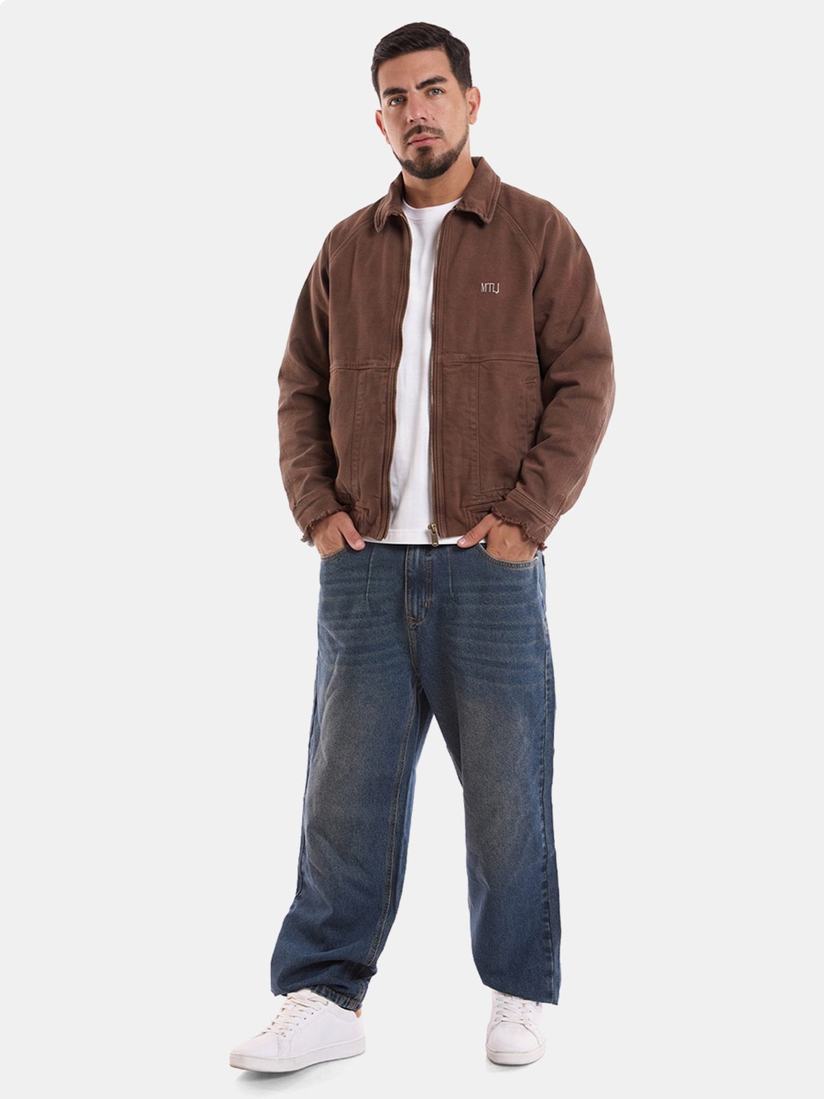 CASACA BOXY FIT HOMBRE METAL JEANS BARCELONA - 3