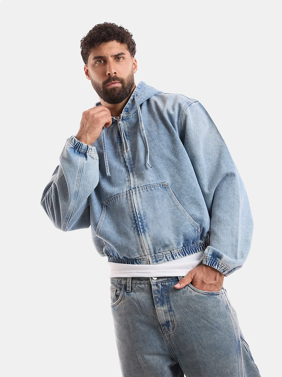 CASACA BOXY FIT HOMBRE METAL JEANS MORRIS - 3