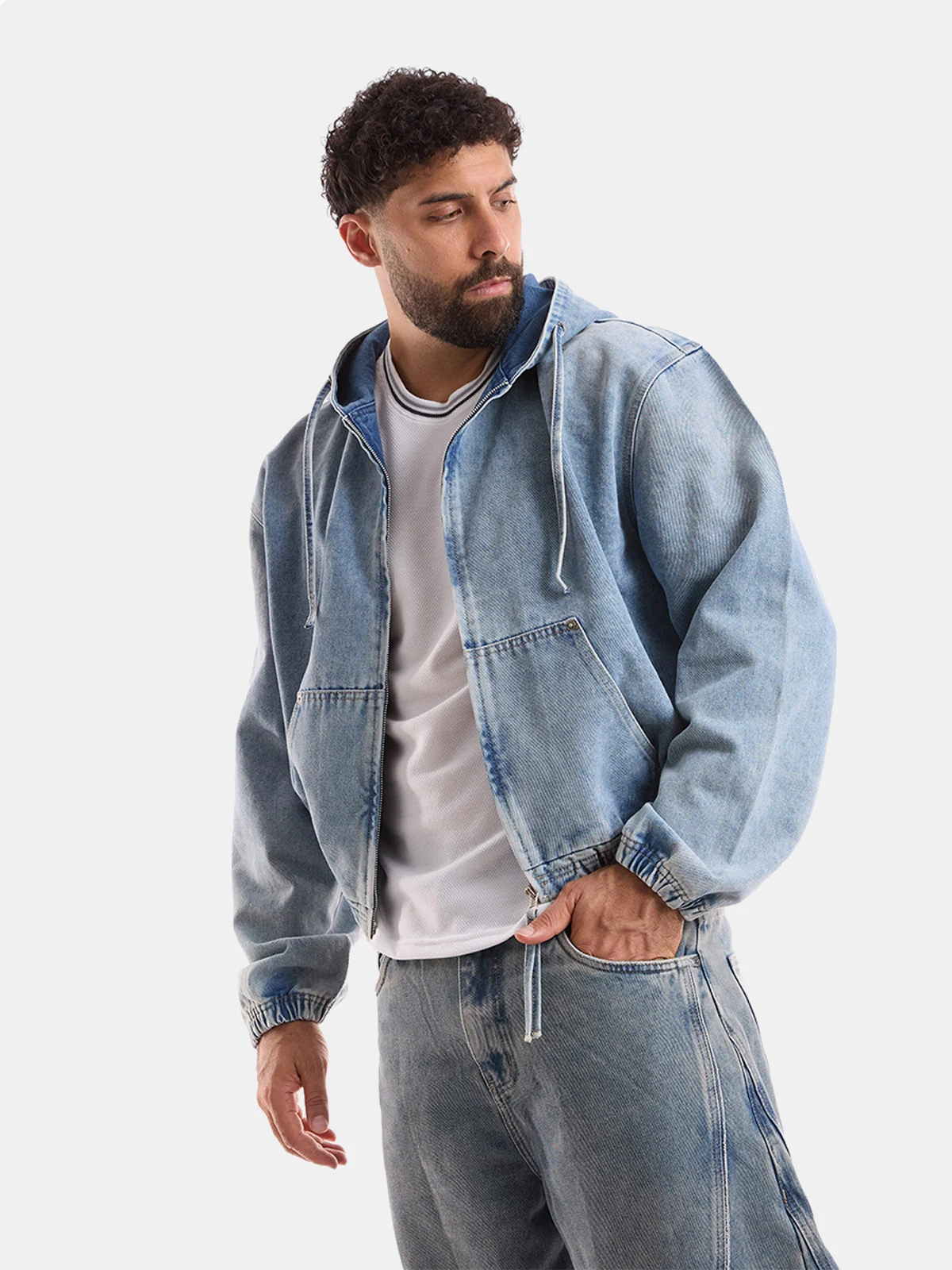 CASACA BOXY FIT HOMBRE METAL JEANS MORRIS - 1