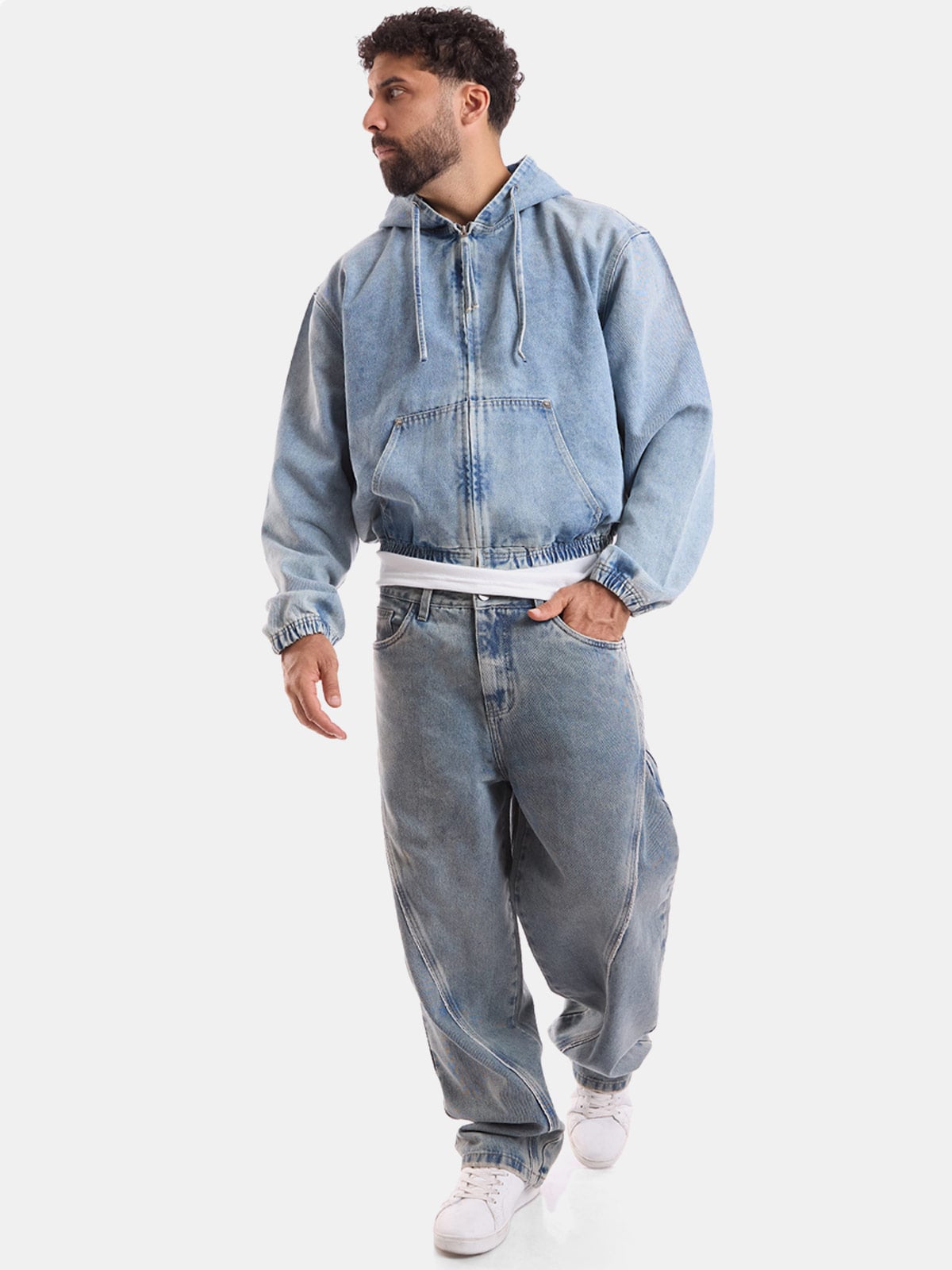CASACA BOXY FIT HOMBRE METAL JEANS MORRIS - 4