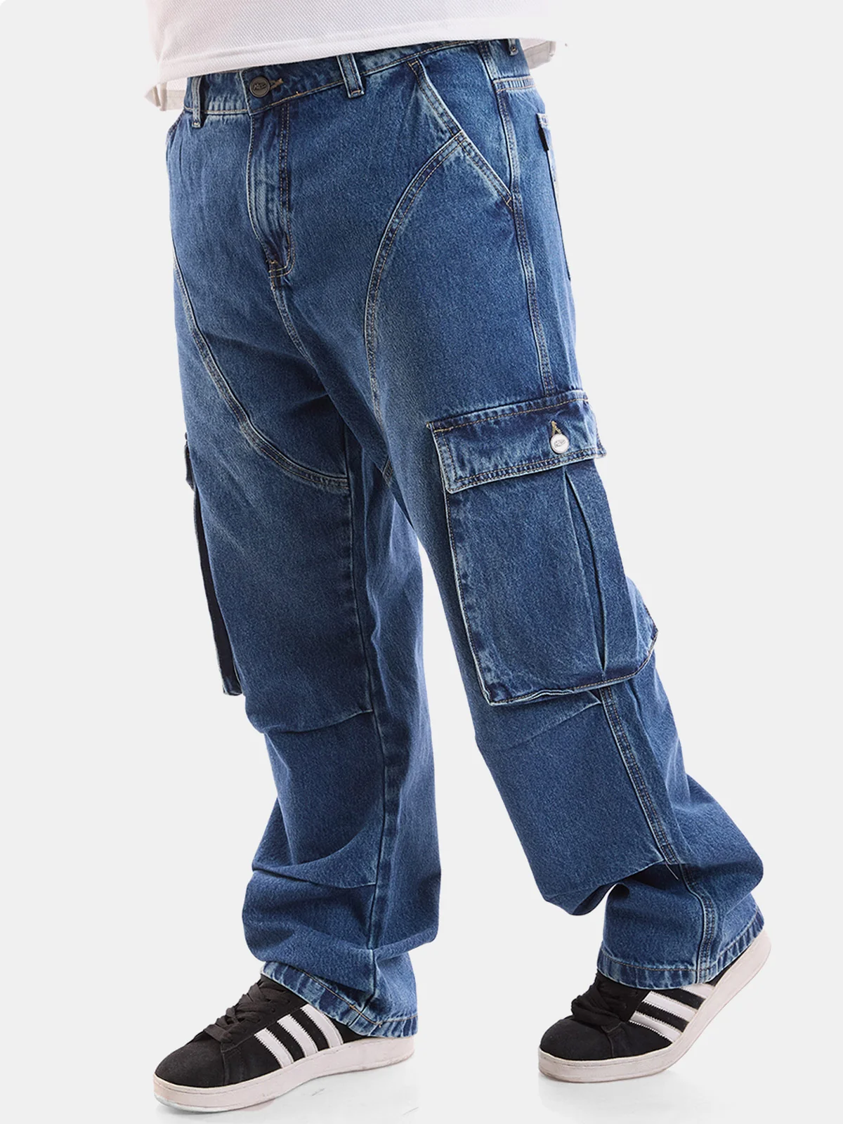 JEAN BAGGY FIT HOMBRE METAL JEANS HAMBURGO CARGO HAMBURGO - 4