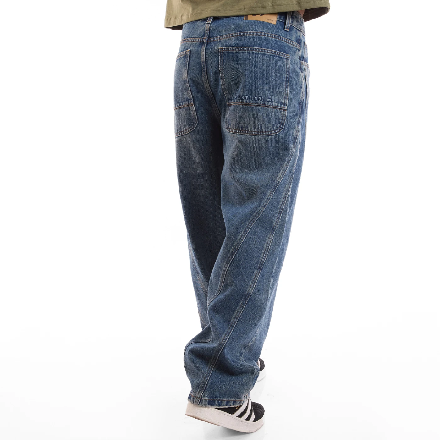 JEAN BAGGY FIT HOMBRE METAL JEANS HABANA CARGO HABANA - 4