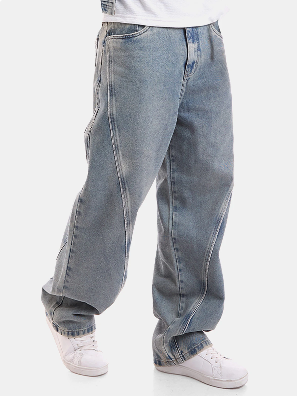 JEAN BAGGY FIT HOMBRE METAL JEANS HABANA CARGO HABANA - 1
