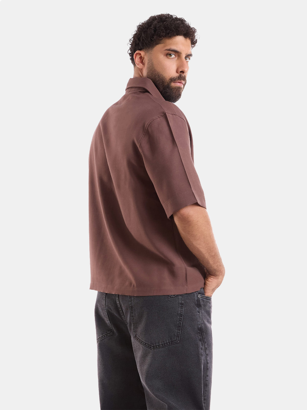 CAMISA MANGA CORTA BOXY FIT HOMBRE METAL JEANS JACK - 2