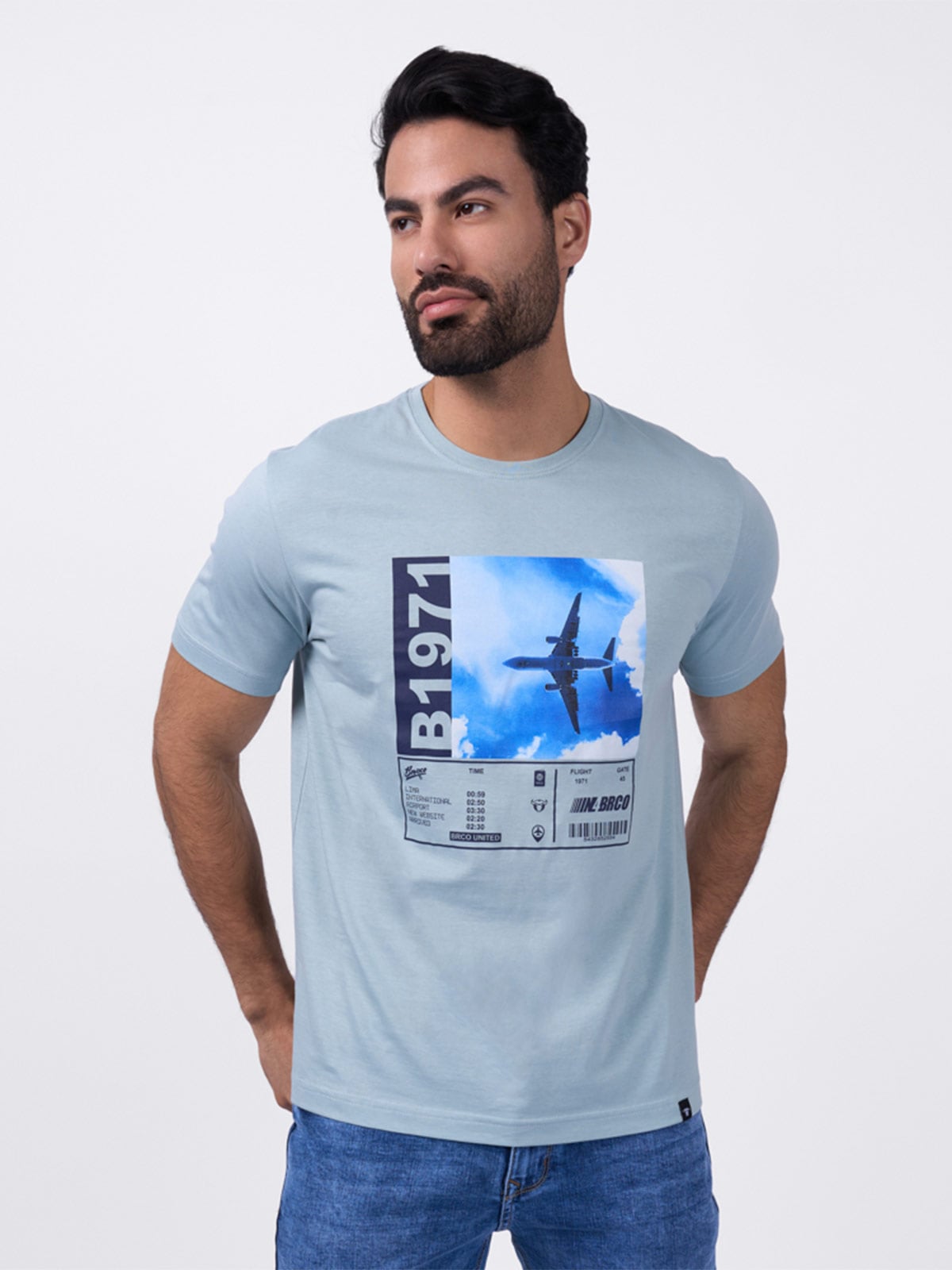 POLO MANGA CORTA HOMBRE BRONCO E-VISIONES - 1