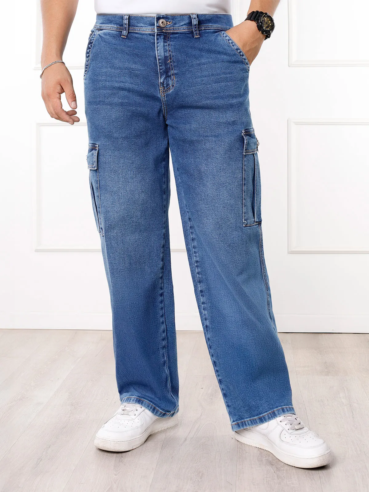 JEAN BAGGY FIT HOMBRE KANSAS HARRIS CARGO - 1
