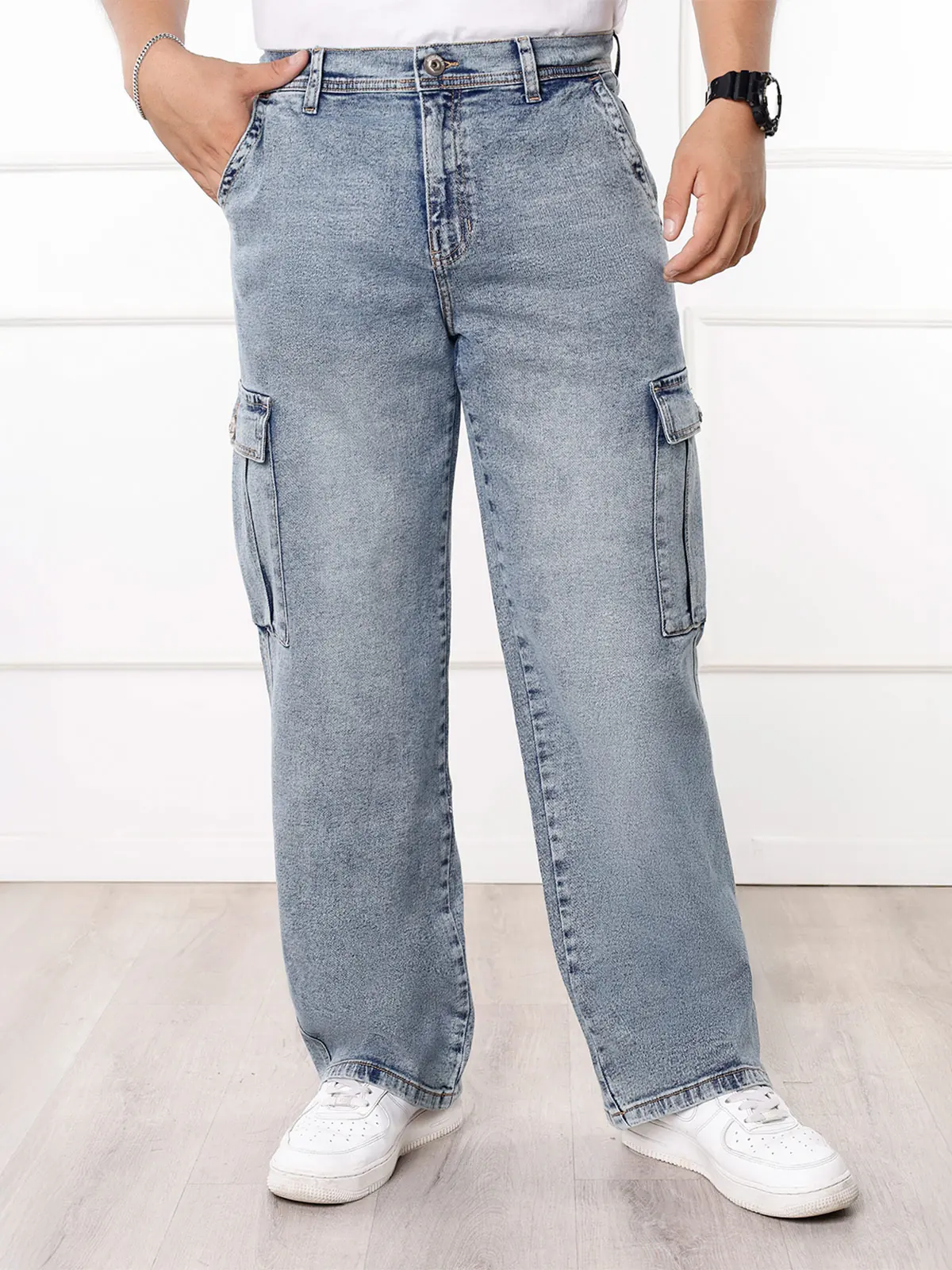 JEAN BAGGY FIT HOMBRE KANSAS HARRIS CARGO - 1