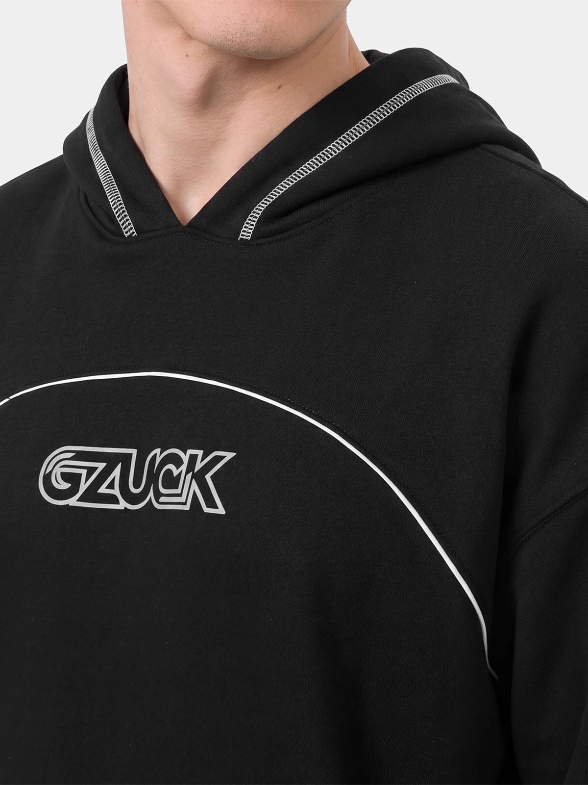 POLERA BOXY FIT HOMBRE GZUCK RHOZ - 4