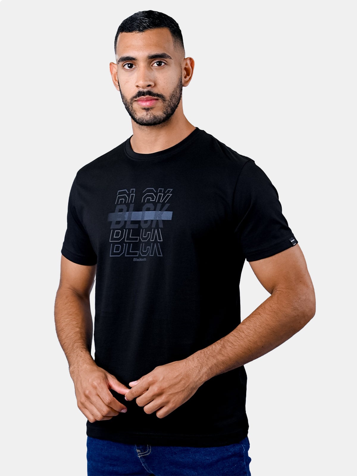 POLO MANGA CORTA HOMBRE BLACKOUT - 1