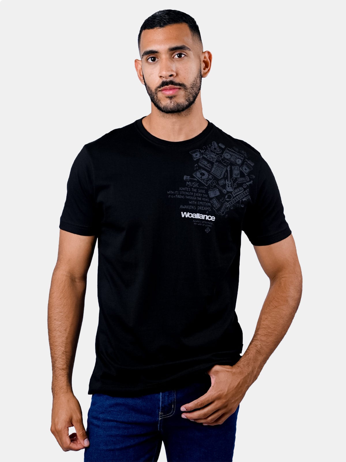 POLO MANGA CORTA HOMBRE WOALLANCE - 1