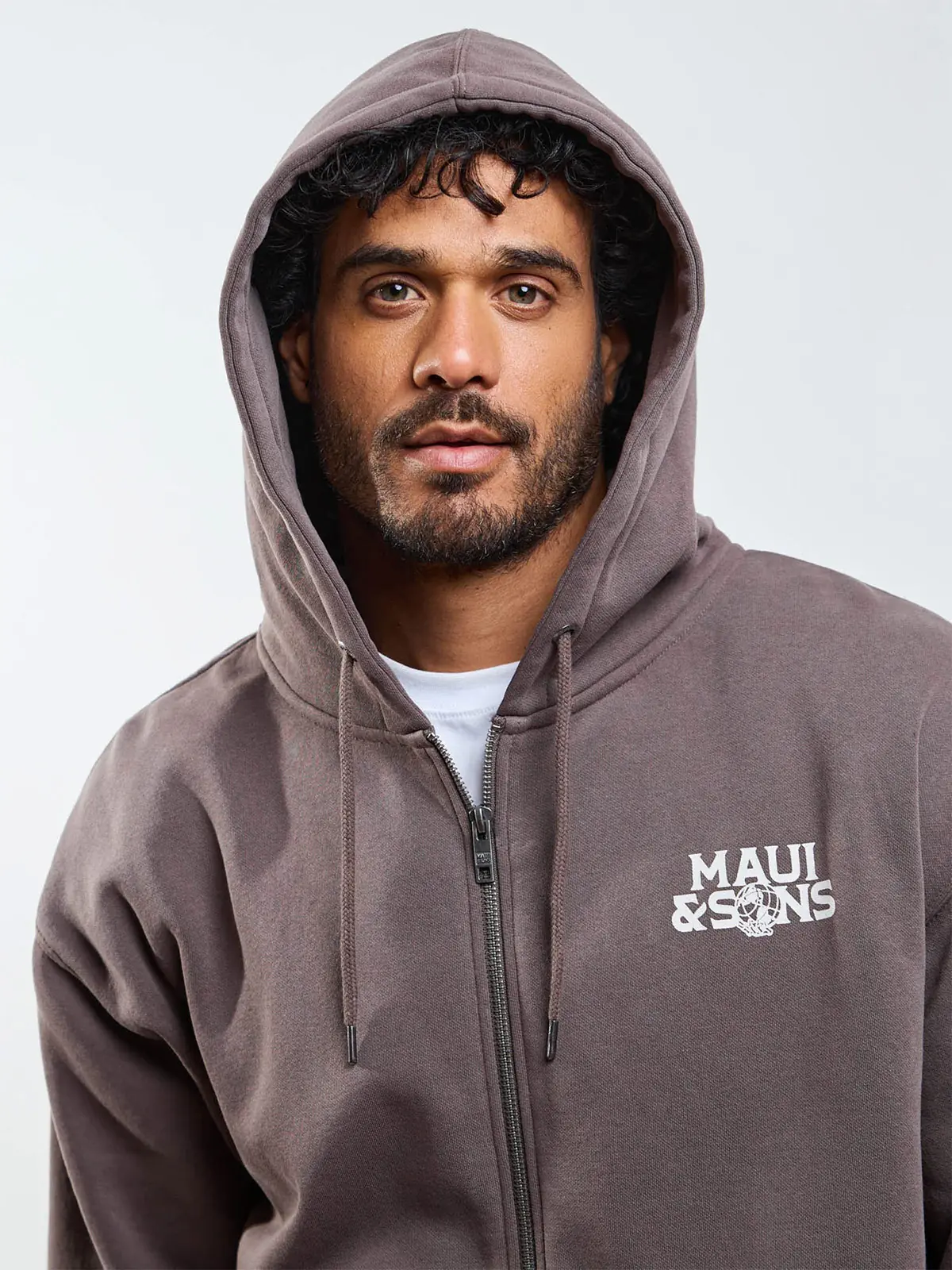 POLERA HOMBRE MAUI AND SONS FULL ZIPPER - 3