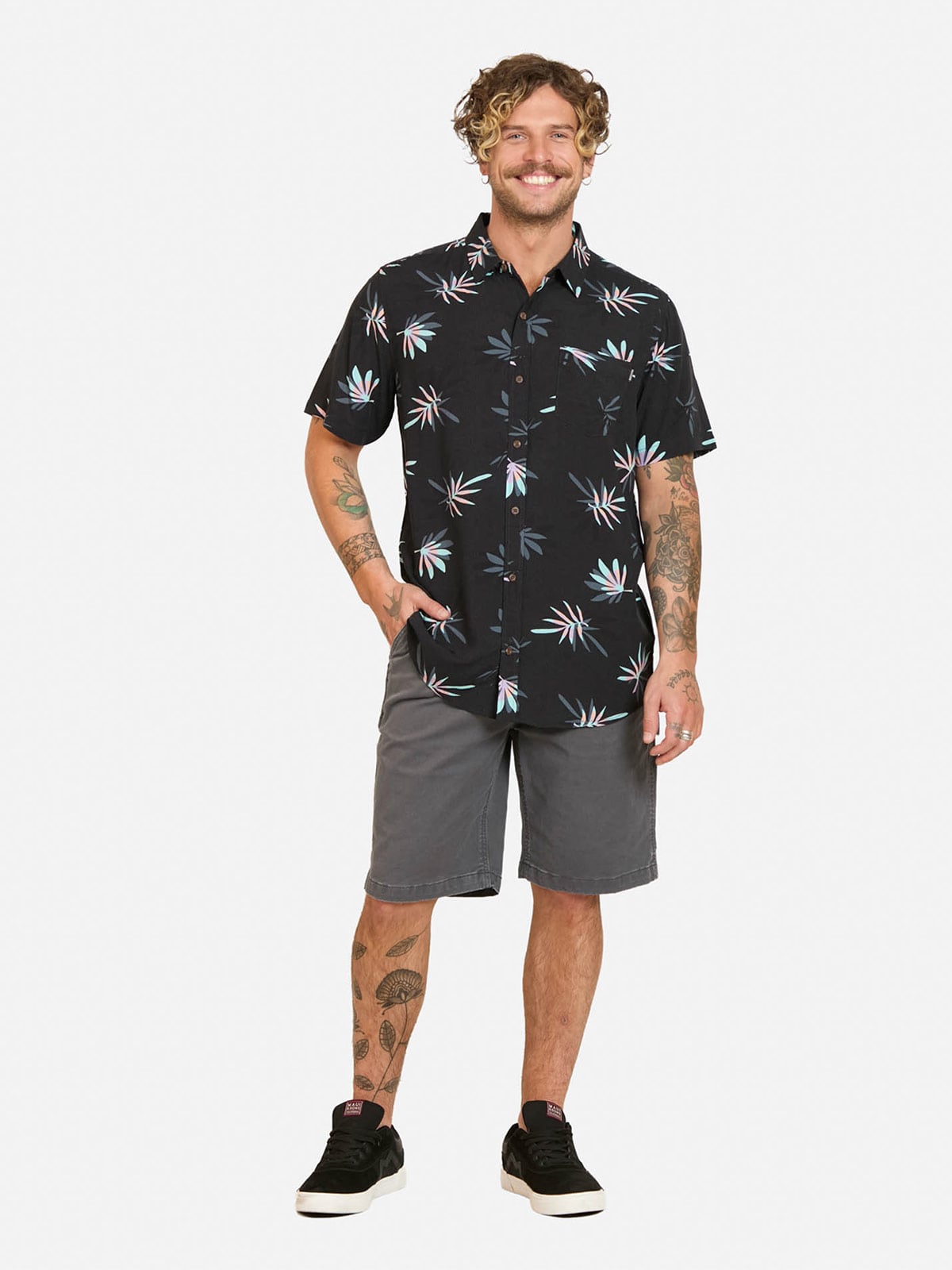 BERMUDA REGULAR FIT HOMBRE MAUI AND SONS - 1