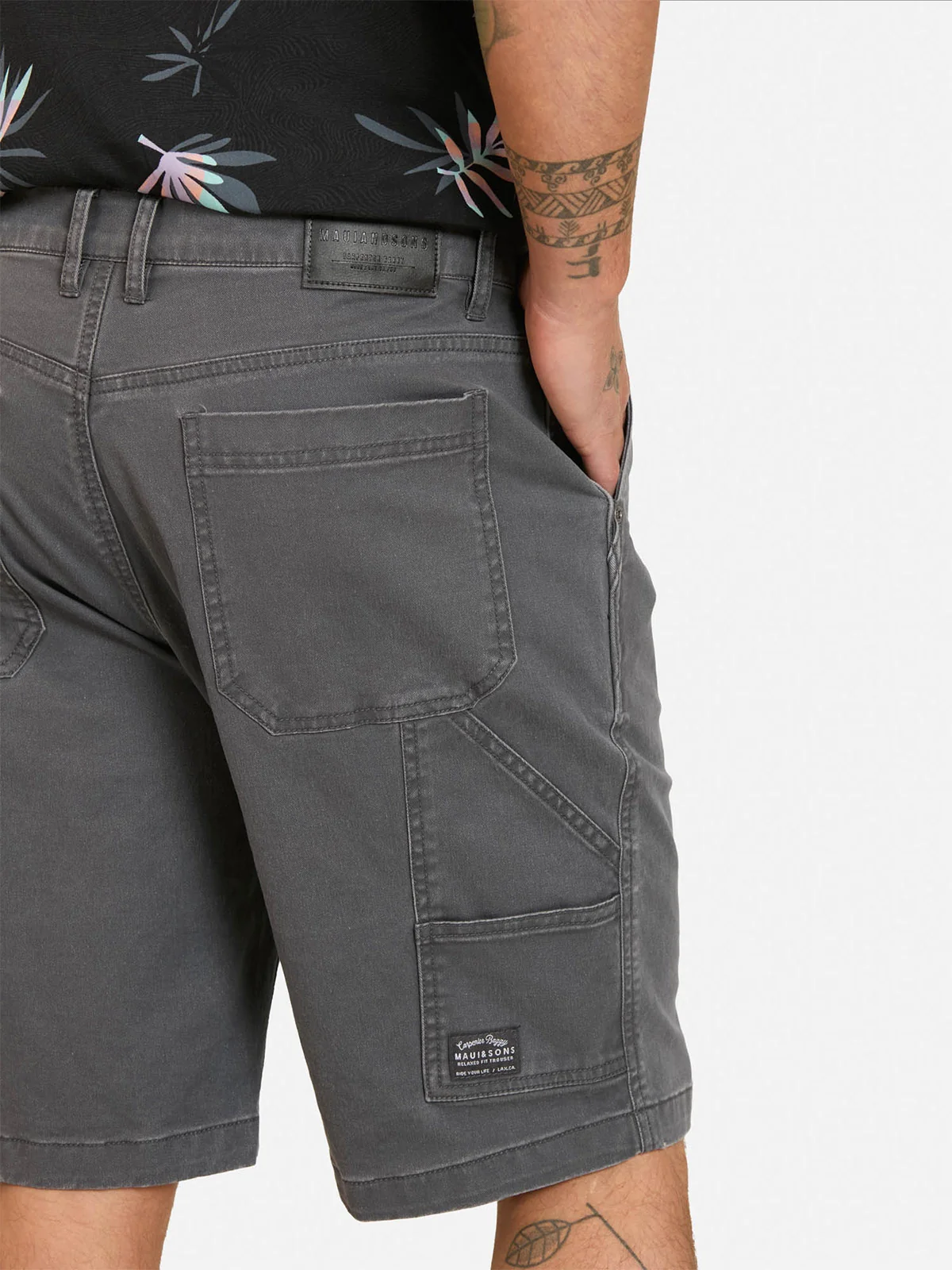 BERMUDA REGULAR FIT HOMBRE MAUI AND SONS - 4