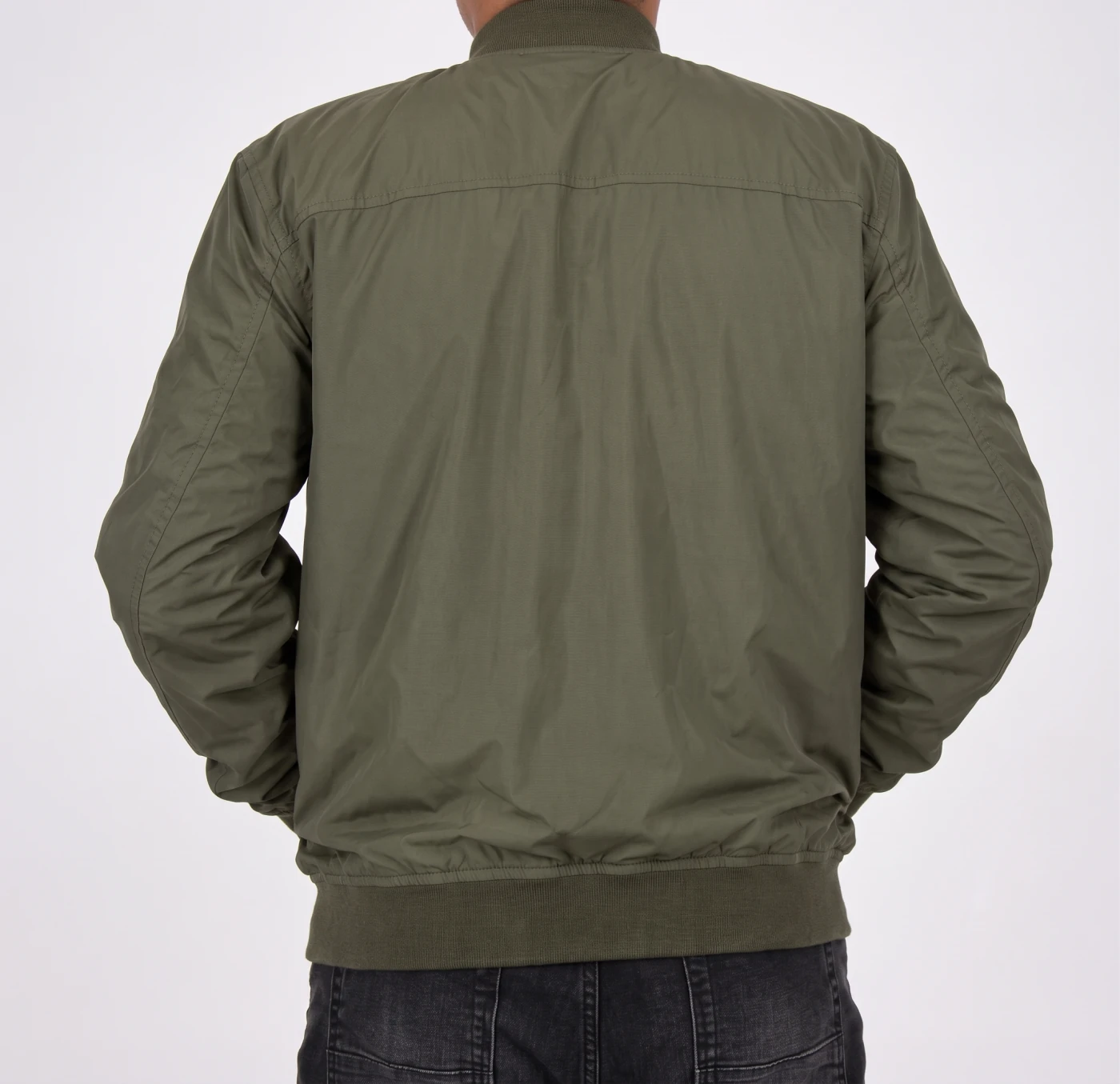 CASACA BOMBER HOMBRE KAYRA MAN COLOR ENTERO - 2