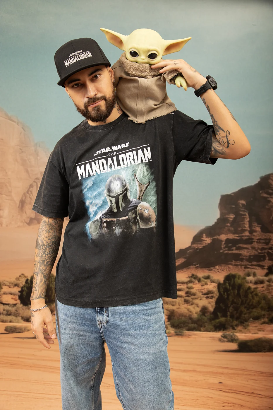 POLO MANGA CORTA HOMBRE GZUCK LOOSE FIT KENOBI-STAR WARS - 1
