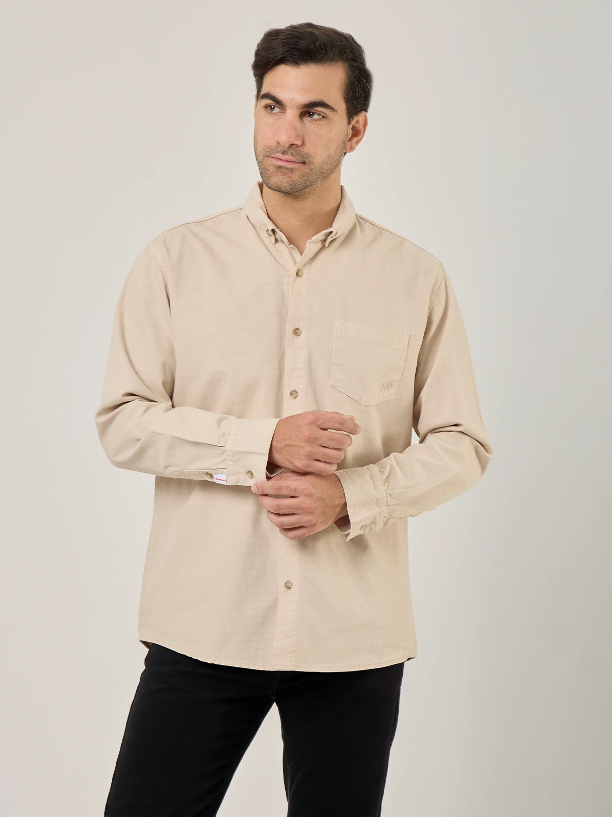CAMISA MANGA LARGA HOMBRE ROBERT LEWIS - 1