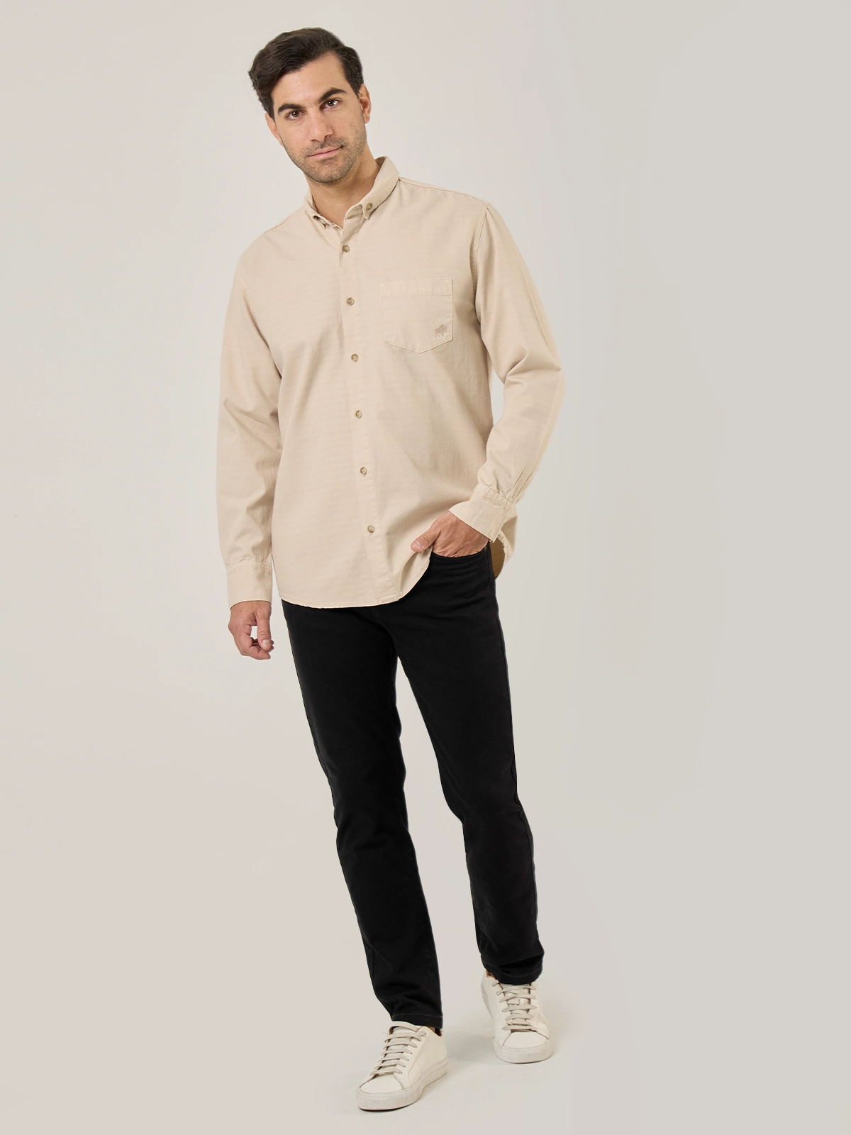 CAMISA MANGA LARGA HOMBRE ROBERT LEWIS - 5
