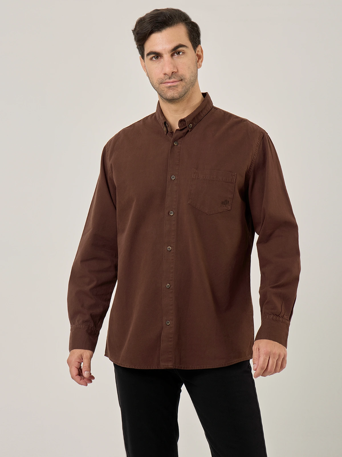 CAMISA MANGA LARGA HOMBRE ROBERT LEWIS - 1