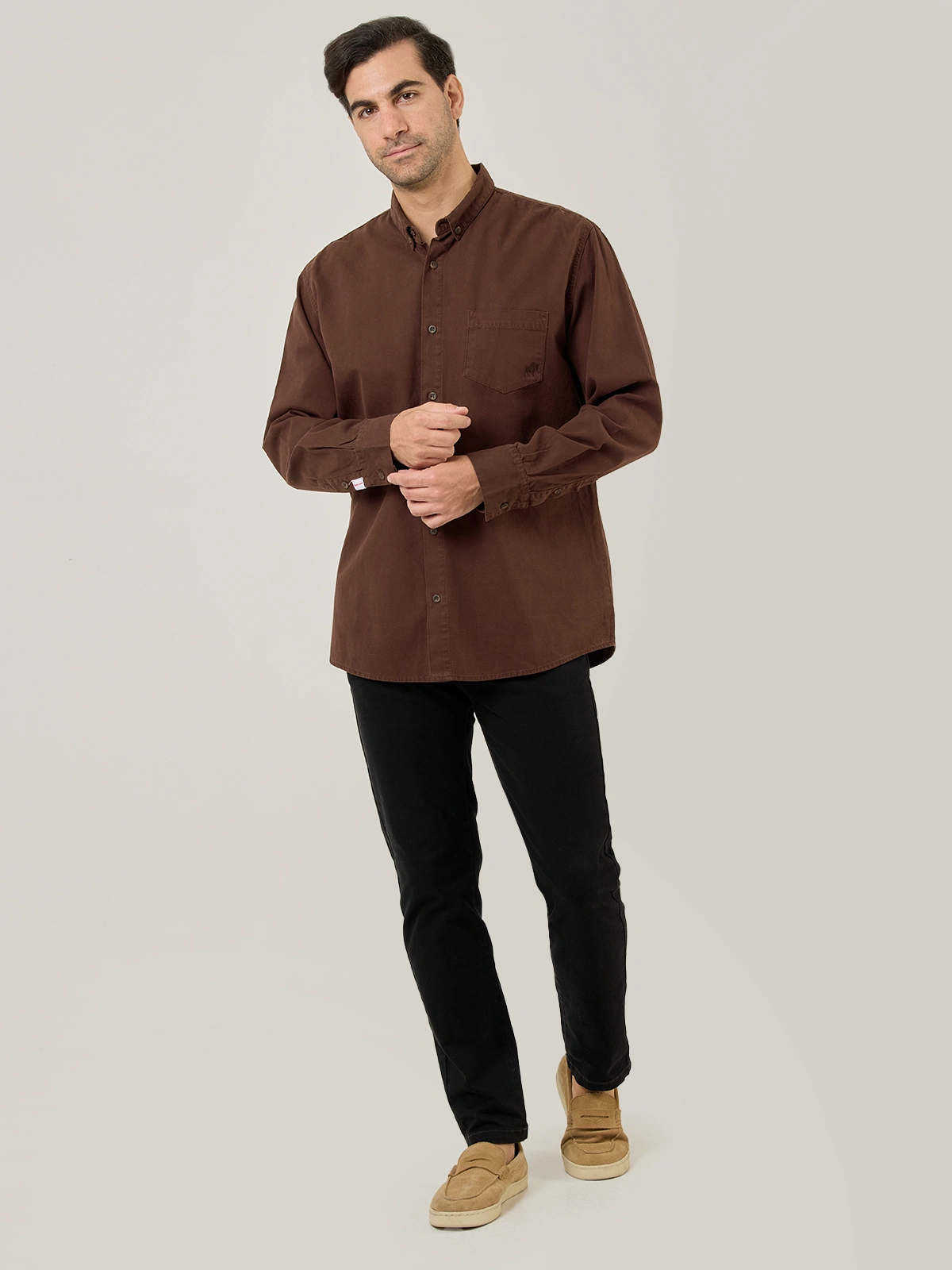 CAMISA MANGA LARGA HOMBRE ROBERT LEWIS - 5
