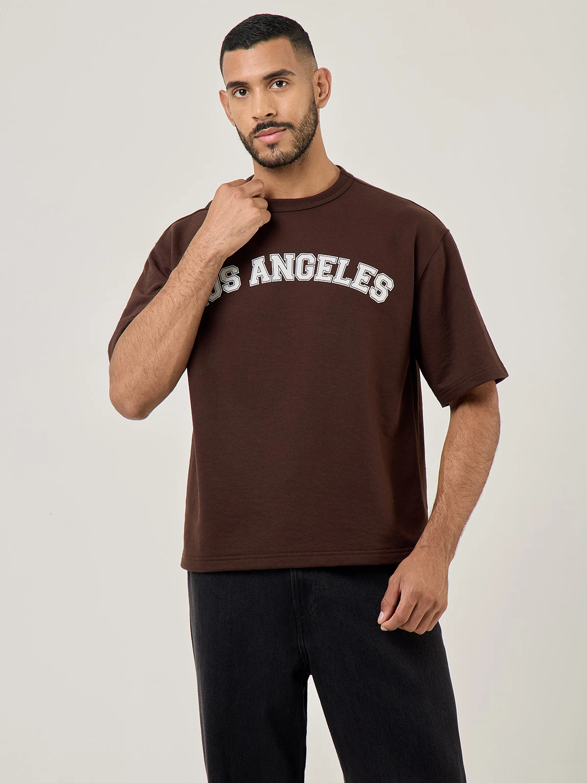 POLO MANGA CORTA HOMBRE INDEX FLOCK/3D BOXY OVERSIZE - 1