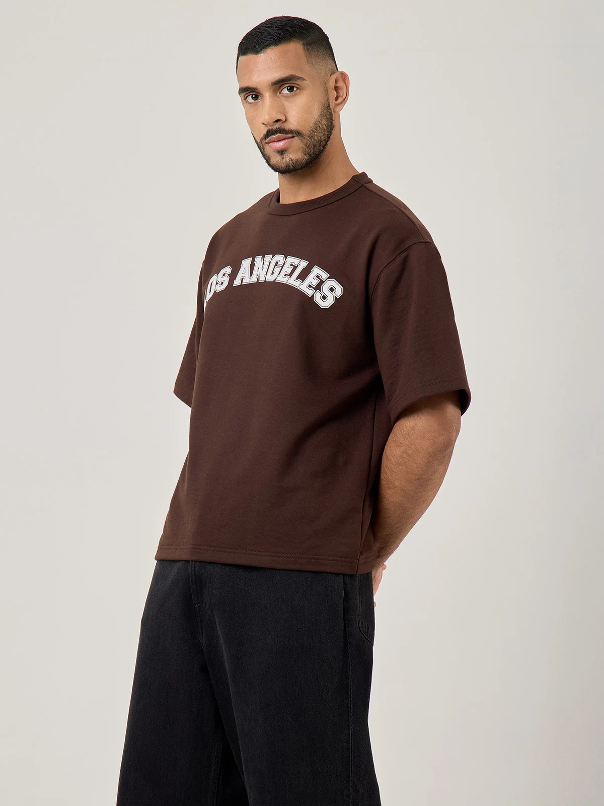 POLO MANGA CORTA HOMBRE INDEX FLOCK/3D BOXY OVERSIZE - 3