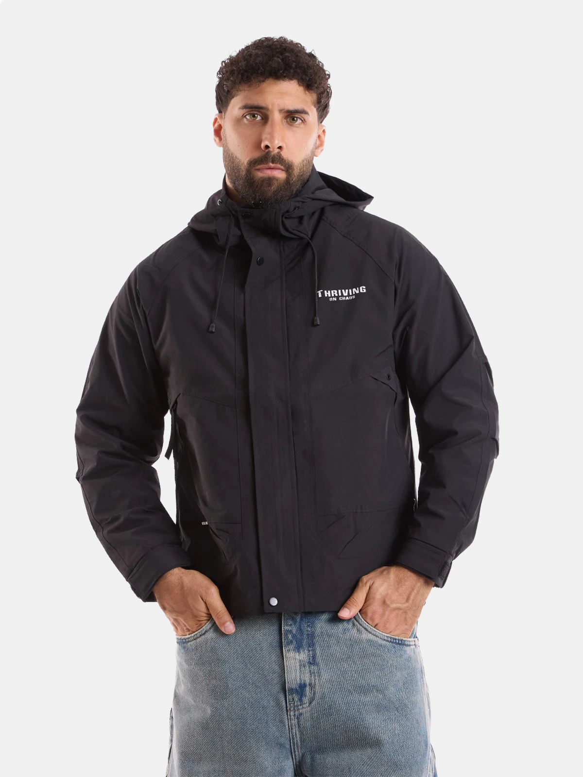 CASACA HOMBRE METAL JEANS CORTAVIENTO LOGAN - 2