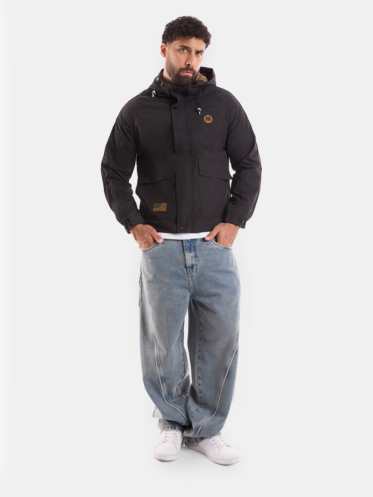 CASACA HOMBRE METAL JEANS CORTAVIENTO LOGAN - 3