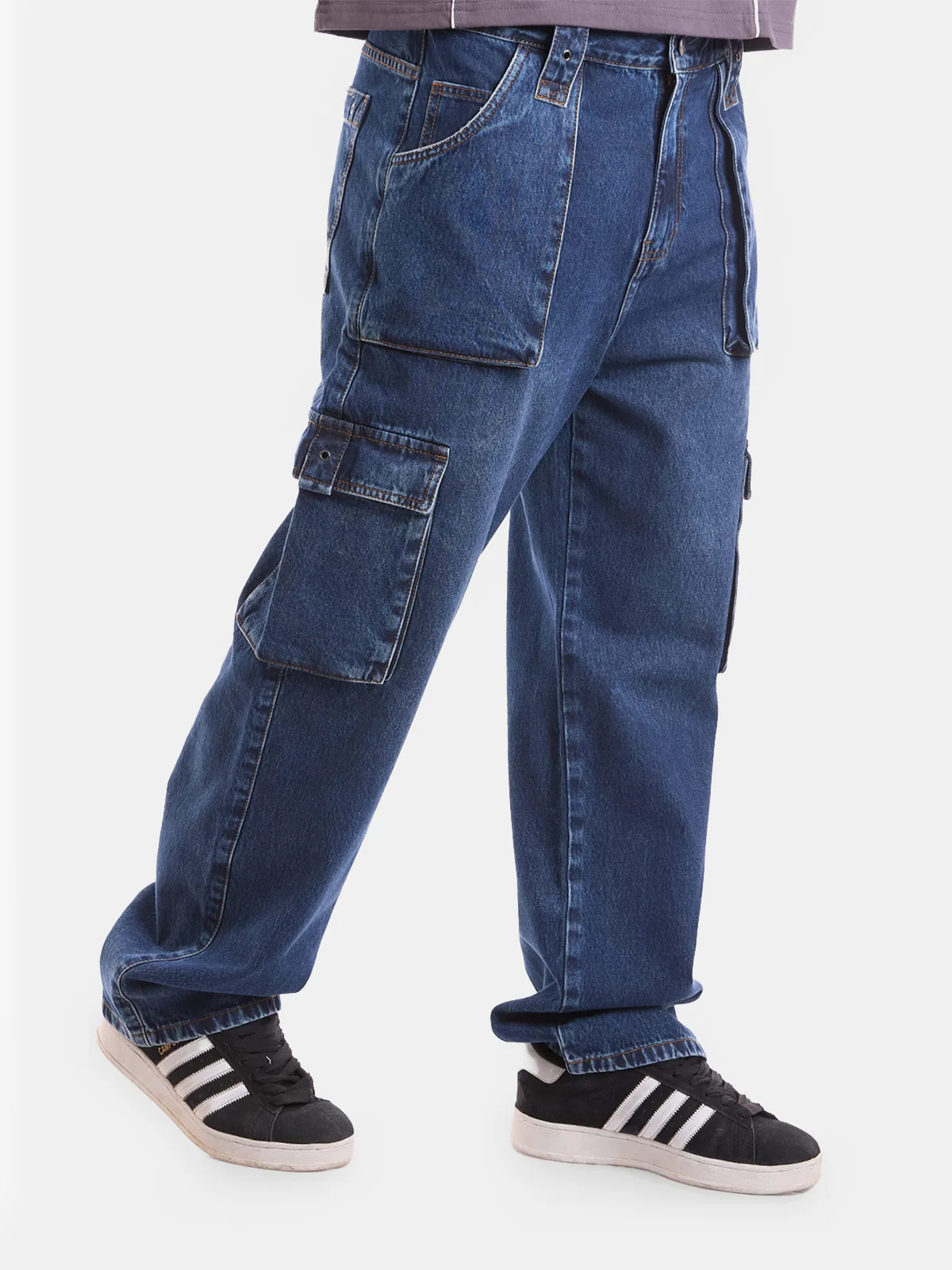 JEAN BAGGY FIT HOMBRE METAL JEANS CARGO KAPORAL - 3