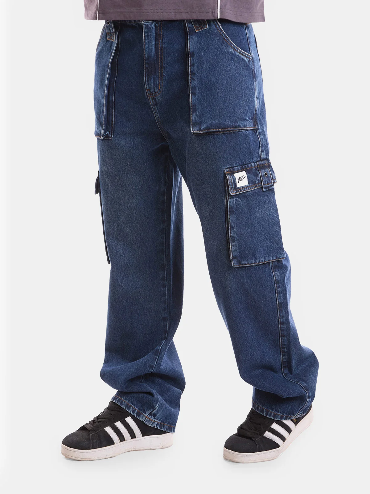 JEAN BAGGY FIT HOMBRE METAL JEANS CARGO KAPORAL - 4