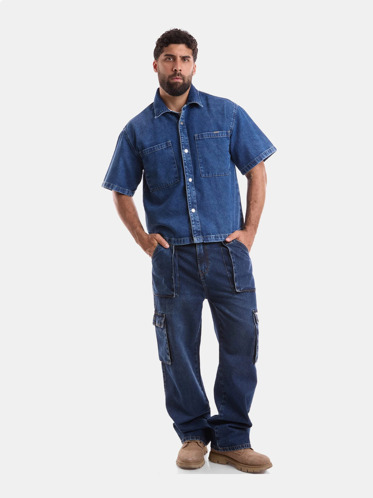 JEAN BAGGY FIT HOMBRE METAL JEANS CARGO KAPORAL - 5