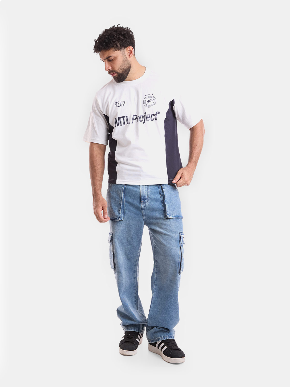 JEAN BAGGY FIT HOMBRE METAL JEANS CARGO KAPORAL - 5